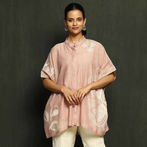 Blush Pink Embroidered Top
